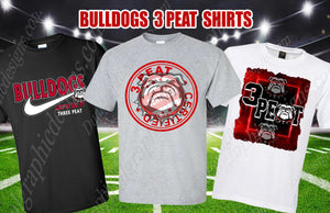 Georgia 3 Peat Shirts