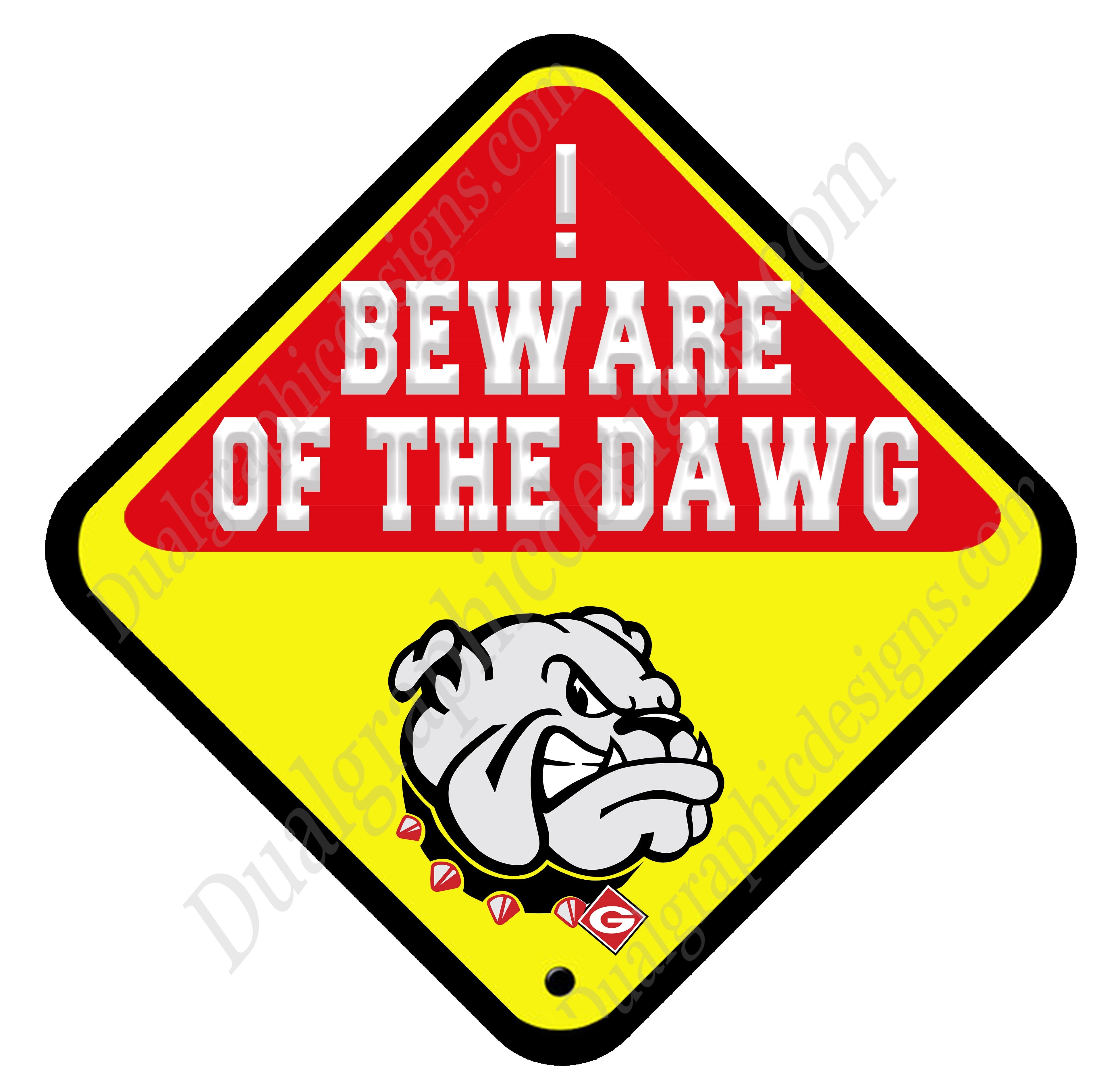 Caution Dawgs Gray