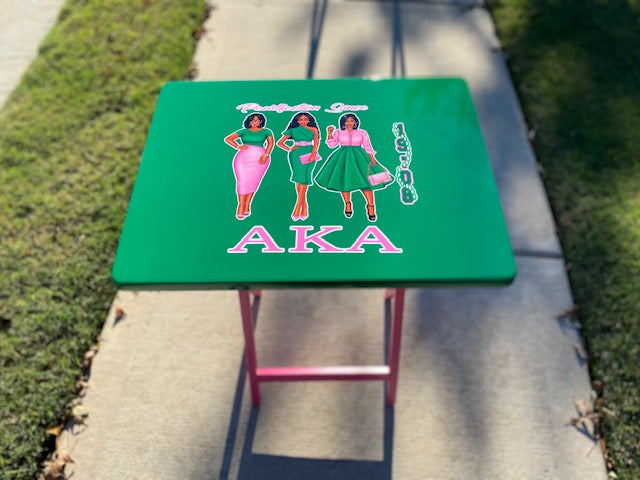 Two toned TV Tray Table