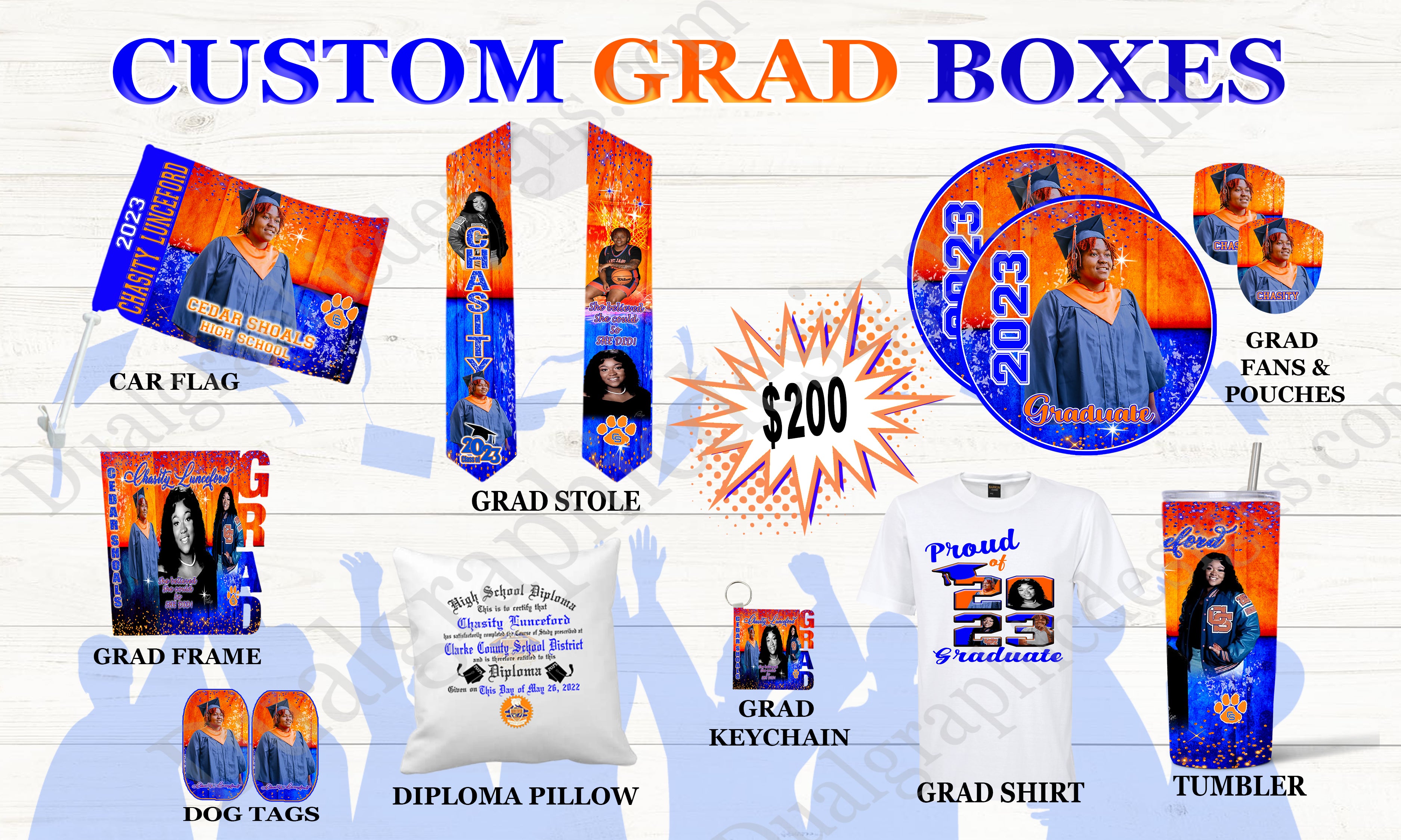 Custom Graduation Boxes