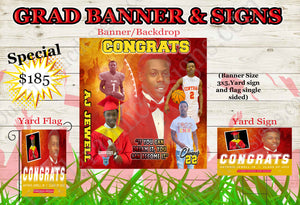 Custom Graduation Banner & Signs