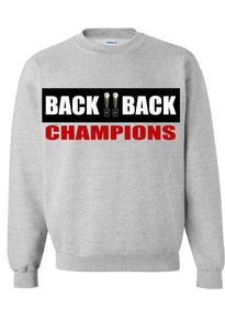 Back to back champions, T-shirt contest