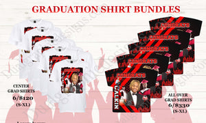 Custom Graduation Shirt Bundles