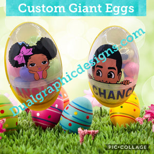 Custom Giant Eggs