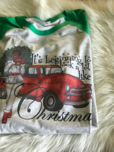 Christmas Raglan Shirts