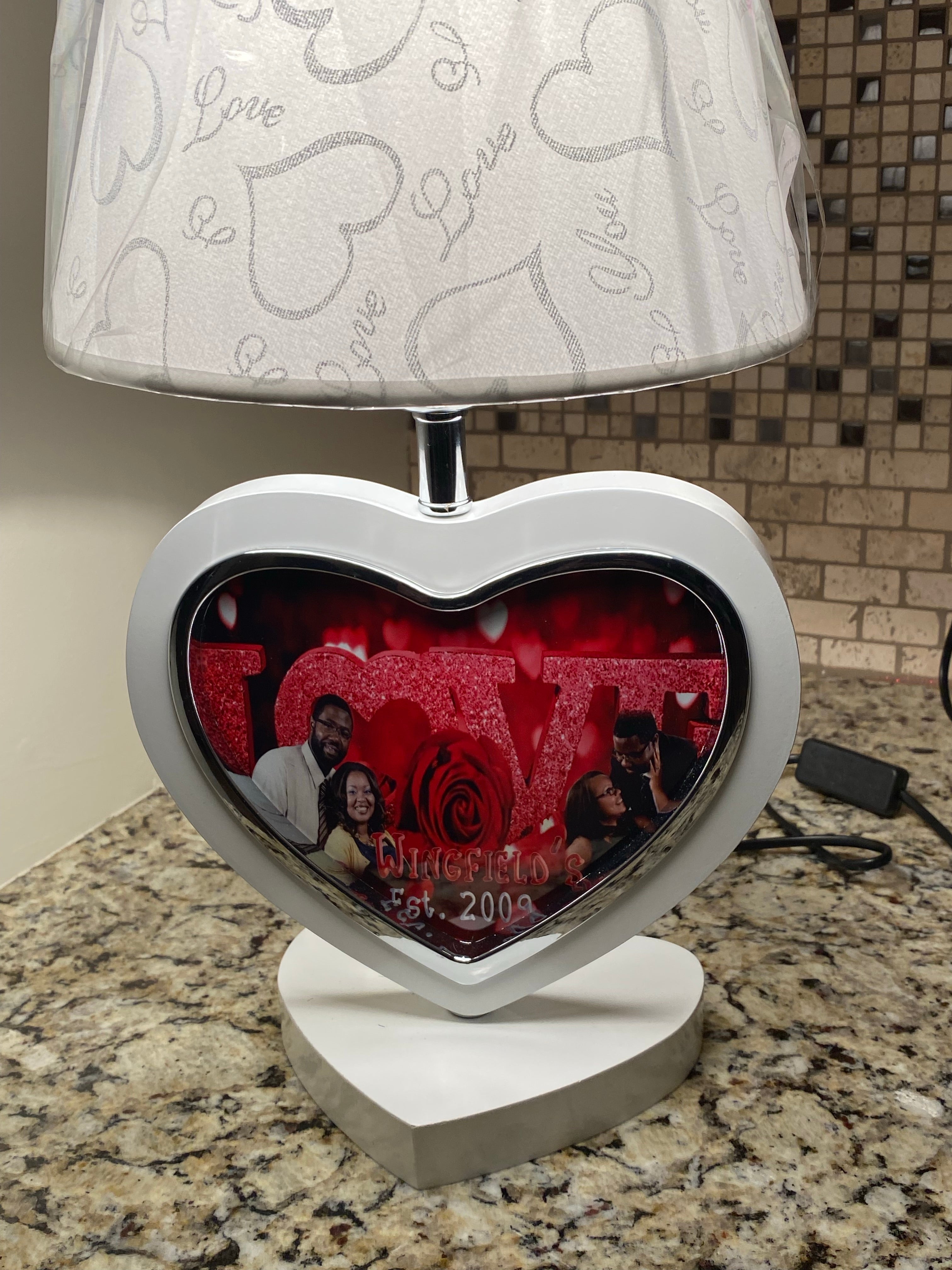 Heart Shaped Lamp