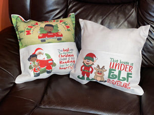 Christmas Pocket Pillows