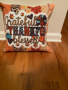 Fall Thankful pillows