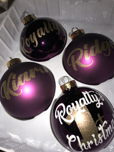 Christmas Ball Ornaments