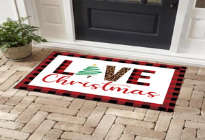 Christmas Door Mat